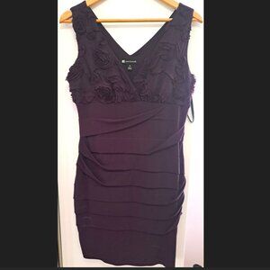 Valerie Bertinelli Woman's Cocktail dress Purple Bodycon